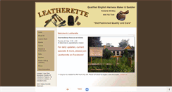 Desktop Screenshot of leatherette.ca